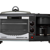 Courant 3-in-1 Multifunction Breakfast Hub (Toaster Oven, Griddle Pan, 5 Cup Coffee Maker) - Ships Quick!