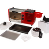Courant 3-in-1 Multifunction Breakfast Hub (Toaster Oven, Griddle Pan, 5 Cup Coffee Maker) - Ships Quick!