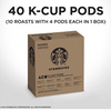 Starbucks Starter Kit K-Cup Variety Pack for Keurig Brewers, 40-80 Count Options (Past Best-By Date) - Ships Quick!