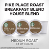 Starbucks Starter Kit K-Cup Variety Pack for Keurig Brewers, 40-80 Count Options (Past Best-By Date) - Ships Quick!