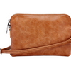 The Livvy + Harry Nappy Clutch - Choice of Black or Tan