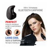 5 Units Professional Mini Invisible Wireless Bluetooth 10.0 Stereo In-Ear Headset Earphone Earbud Earpiece with Hands-free Calling and Microphone