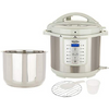 Martha Stewart 8-qt 7-in-1 Digital Stainless Steel Pressure Cooker