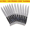Buy One Get Free! Wolfgang Puck 12-Piece Steak Knife Set With Wooden Gift Boxes (24-Piece W/ Bogo)
