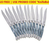 Buy One Get Free! Wolfgang Puck 12-Piece Steak Knife Set With Wooden Gift Boxes (24-Piece W/ Bogo)