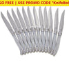 Buy One Get Free! Wolfgang Puck 12-Piece Steak Knife Set With Wooden Gift Boxes (24-Piece W/ Bogo)