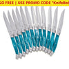 Buy One Get Free! Wolfgang Puck 12-Piece Steak Knife Set With Wooden Gift Boxes (24-Piece W/ Bogo)