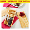 Buy One Get Free! Wolfgang Puck 12-Piece Steak Knife Set With Wooden Gift Boxes (24-Piece W/ Bogo)