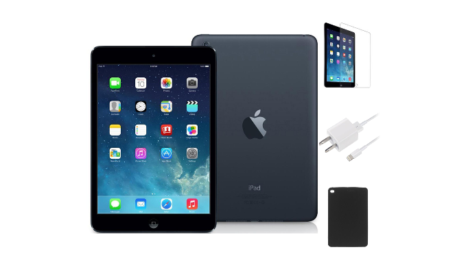 Apple iPad Mini 16GB Wi-Fi Bundle (Refurbished) - Ships Quick