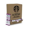 50 or 100 Count: Starbucks VIA Instant Coffee Dark French Roast — (Past Best By Date) - Ships Quick!