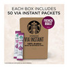 50 or 100 Count: Starbucks VIA Instant Coffee Dark French Roast — (Past Best By Date) - Ships Quick!