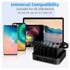 IPM 3 IN 1 Desktop Charging Stand 5 Port USB Charging Station