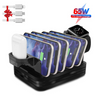IPM 3 IN 1 Desktop Charging Stand 5 Port USB Charging Station