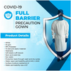 80 Count: Premium Reusable Washable Medical Isolation Gowns (Level 3-4) - Ships Next Day!