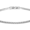 8.00 CTTW White Swarovski Elements Tennis Bracelet in 18K Gold Plating - 3 Options