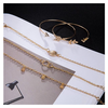 Olive Branch Pav'e Peace 5 PC Bracelet Set
