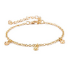 Olive Branch Pav'e Peace 5 PC Bracelet Set