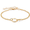 Olive Branch Pav'e Peace 5 PC Bracelet Set
