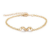5 Piece Pink Crystal Celestial Bracelet Set