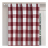 2-Panel Set: Blackout 365 Langston Buffalo Checkered Blackout Curtains, 37" W x 84" L - Ships Quick!