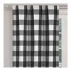 2-Panel Set: Blackout 365 Langston Buffalo Checkered Blackout Curtains, 37" W x 84" L - Ships Quick!