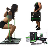BodyBoss 2.0 - Full Portable Home Gym Workout Package + Resistance Bands - Collapsible Resistance Bar, Handles - Full Body Workouts for Home, Travel or Outside