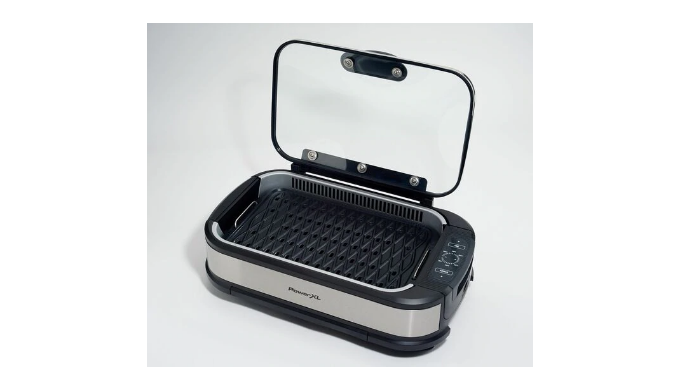 PowerXL 1500W Smokeless Grill Pro with Griddle Plate Model K50547 (Ref –  1Sale Deals