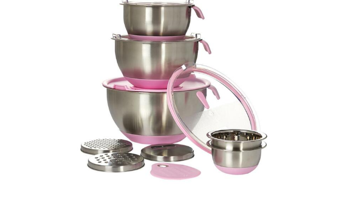 Wolfgang Puck 13piece Stainless Steel Cookware Set 