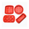 Cook's Companion® 4-Piece Collapsible Silicone Bakeware Set