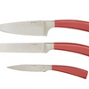 PRICE DROP: Valerie Bertinelli 3-Piece Stainless Steel Metallic Knife Set (NEW) - Ships Quick!