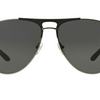 Authentic Versace Black Frame Grey Lens Sunglasses (VE2164 1001/87 60MM) - Ships Quick!
