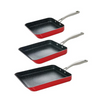 Curtis Stone 3-Piece Dura-Pan Nonstick Slide-Out Pan Set (Open Box) - Ships Quick!