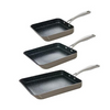 Curtis Stone 3-Piece Dura-Pan Nonstick Slide-Out Pan Set (Open Box) - Ships Quick!