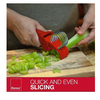 PRICE DROP: Pack of 2 -Ronco Handi Slicer for Fruit and Vegetable Chopping 1.5" & 2" Slicer (NEW) - Ships Quick!