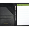 Saffiano Leather Padfolio Luxury Organizer (Each Sale Benefits One Tree Planted) 6" x 8.75" - Ships Quick!