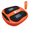 PRICE DROP: Power Legs Vibration Plate Foot Massager Platform with Rotating Acupressure Heads Multi Setting Electric Foot Massager with Remote Control (Refurbished)