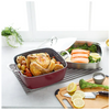 Curtis Stone Dura-Pan 4-piece Chef's Square Saute Set Model 690-881 - Ships Quick!