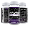 OXNUTRITION Elderberry: Vitamin C, Zinc, Vitamin E, Vitamin B6, Echinacea, Garlic, Turmeric, L-Glutamine HCL and Lactobacillus Probiotics Supplement, 1-2 Month Supply - 10 in 1 Daily Immune Support - Ships Quick!