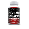 Ceylon Cinnamon 1200mg per serving, 120 or 240 Capsules | Promotes Healthy Blood Sugar Levels, Joint Support, Anti-inflammatory, and Powerful Antioxidant | True Organic Sri Lanka Cinnamon