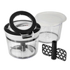 HQ Mighty Prep Chopper and Whipper with Extra Bowl and Lid Model 673-137 (Refurbished) - Ships Quick!