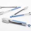 Blue Jean Chef 3-Pc Stainless Steel Tong Set with Soft Touch Handles