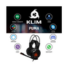 KLIM Puma - USB Gamer Headset with Mic - 7.1 Surround Sound - Vibrations - Perfect for PC and Gaming - New 2021 Version - Ships Quick!