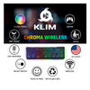 KLIM Chroma Rechargeable Wireless Gaming Keyboard + Quiet, Waterproof, Silent Backlit Keys (2021 Version - Like New/Open Box) - Ships Quick!