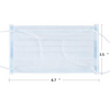 Case of 1,000 - Winner Medical Company 3Ply Medical Face Masks with Earloops for Health Professionals (1,000 Masks) - Ships Quick!