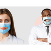 3-Ply Clear Mouth Window Disposable Face Masks - Great For Lip Reading & Hearing Imparied - Adults & Kids Sizes - Ships Quick!