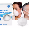 (As low as 25¢ each!) ZYB-11 N95 NIOSH Certified Face Mask Respirators w/ Two Head Straps - Ships Quick!