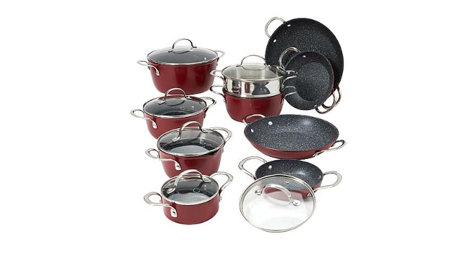 Curtis Stone 6-piece Dura-Pan Nonstick Cookware Set - household items - by  owner - housewares sale - craigslist