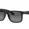 Ray-Ban Justin RB 4165 Black/Gray Sunglasses - Ships Quick!
