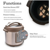 Aroma Housewares Professional 6-Quart Digital Pressure Cooker MTC-8016 (NEW) - Ships Quick!