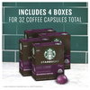 PRICE DROP: Starbucks Capsules for Nespresso Vertuo Machines — Dark Roast Caffè Verona — 8 Boxes (64 Coffee Pods Total) - Recently Past Best By Date - Ships Quick!